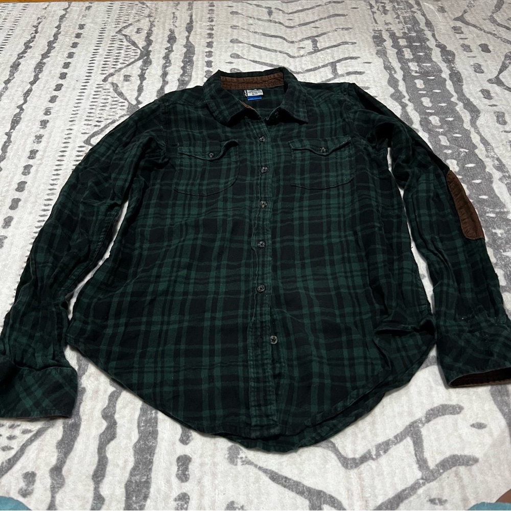 (!!) Flannel Shirt, Kavu Size Small